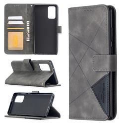 Binfen Color BF05 Prismatic Slim Wallet Flip Cover for Samsung Galaxy Note 20 - Gray