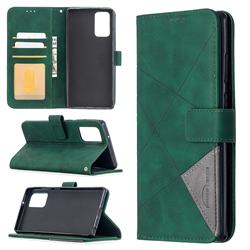 Binfen Color BF05 Prismatic Slim Wallet Flip Cover for Samsung Galaxy Note 20 - Green