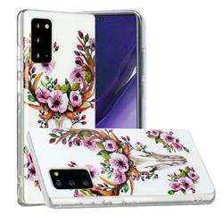 Sika Deer Noctilucent Soft TPU Back Cover for Samsung Galaxy Note 20