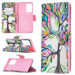 The Tree of Life Leather Wallet Case for Samsung Galaxy Note 20 Ultra