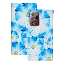 Orchid Flower PU Leather Wallet Case for Samsung Galaxy Note 20 Ultra