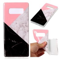 Tricolor Soft TPU Marble Pattern Case for Samsung Galaxy Note 8