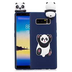 Giant Panda Soft 3D Climbing Doll Soft Case for Samsung Galaxy Note 8