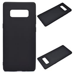 Candy Soft Silicone Protective Phone Case for Samsung Galaxy Note 8 - Black