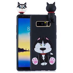Staying Husky Soft 3D Climbing Doll Soft Case for Samsung Galaxy Note 8