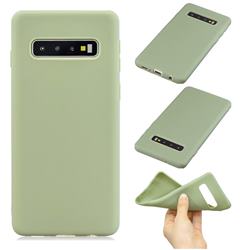 Candy Soft Silicone Phone Case for Samsung Galaxy Note 8 - Pea Green