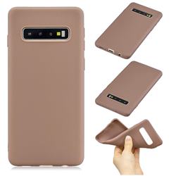 Candy Soft Silicone Phone Case for Samsung Galaxy Note 8 - Coffee