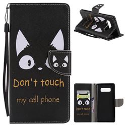 Cat Ears PU Leather Wallet Case for Samsung Galaxy Note 8