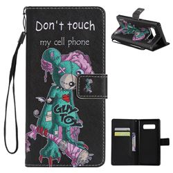 One Eye Mice PU Leather Wallet Case for Samsung Galaxy Note 8