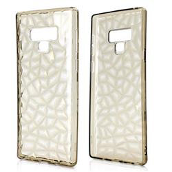 Diamond Pattern Shining Soft TPU Phone Back Cover for Samsung Galaxy Note9 - Gray