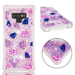 Diamond Dynamic Liquid Glitter Sand Quicksand Star TPU Case for Samsung Galaxy Note9
