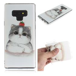Cute Tomato Cat IMD Soft TPU Cell Phone Back Cover for Samsung Galaxy Note9