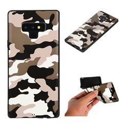 Camouflage Soft TPU Back Cover for Samsung Galaxy Note9 - Black White