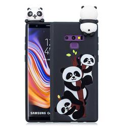 Ascended Panda Soft 3D Climbing Doll Soft Case for Samsung Galaxy Note9