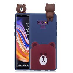 Cute Bear Soft 3D Climbing Doll Soft Case for Samsung Galaxy Note9