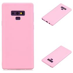 Candy Soft Silicone Protective Phone Case for Samsung Galaxy Note9 - Dark Pink