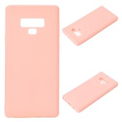 Candy Soft Silicone Protective Phone Case for Samsung Galaxy Note9 - Light Pink