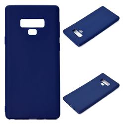 Candy Soft Silicone Protective Phone Case for Samsung Galaxy Note9 - Dark Blue