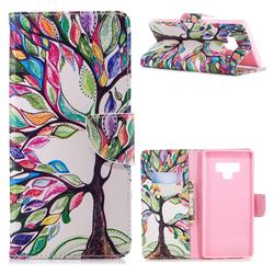 The Tree of Life Leather Wallet Case for Samsung Galaxy Note9
