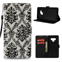 Crown Lace 3D Painted Leather Wallet Case for Samsung Galaxy Note9