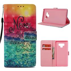 Colorful Dream Catcher 3D Painted Leather Wallet Case for Samsung Galaxy Note9