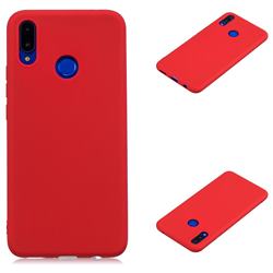 Candy Soft Silicone Protective Phone Case for Huawei Nova 3i - Red