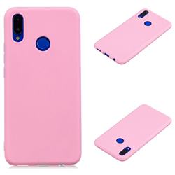 Candy Soft Silicone Protective Phone Case for Huawei Nova 3i - Dark Pink