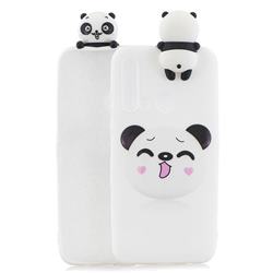 Smiley Panda Soft 3D Climbing Doll Soft Case for Huawei nova 5i