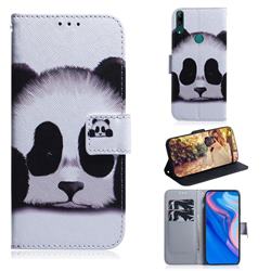 Sleeping Panda PU Leather Wallet Case for Huawei nova 5i