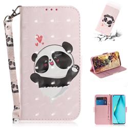 Heart Cat 3D Painted Leather Wallet Phone Case for Huawei nova 7i