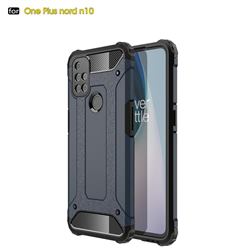 King Kong Armor Premium Shockproof Dual Layer Rugged Hard Cover for OnePlus Nord N10 5G - Navy