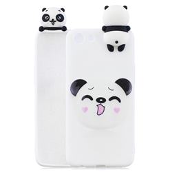 Smiley Panda Soft 3D Climbing Doll Soft Case for Oppo A83