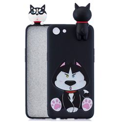 Staying Husky Soft 3D Climbing Doll Soft Case for Oppo A83