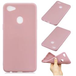 Candy Soft Silicone Phone Case for Oppo F7 - Lotus Pink