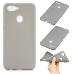 Candy Soft Silicone Phone Case for Oppo F9 (F9 Pro) - Gray