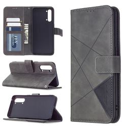 Binfen Color BF05 Prismatic Slim Wallet Flip Cover for Oppo Find X2 Lite - Gray
