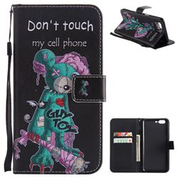 One Eye Mice PU Leather Wallet Case for OnePlus 5
