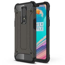 King Kong Armor Premium Shockproof Dual Layer Rugged Hard Cover for OnePlus 6 - Bronze