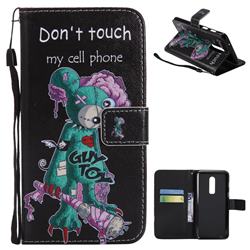 One Eye Mice PU Leather Wallet Case for OnePlus 6