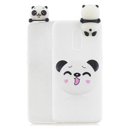 Smiley Panda Soft 3D Climbing Doll Soft Case for OnePlus 7