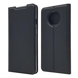 Ultra Slim Card Magnetic Automatic Suction Leather Wallet Case for OnePlus 7T - Star Grey