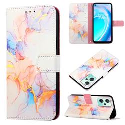 Galaxy Dream Marble Leather Wallet Protective Case for OnePlus Nord CE 2 Lite 5G