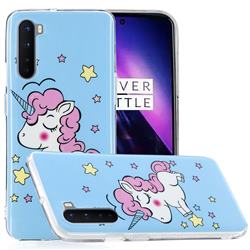 Stars Unicorn Noctilucent Soft TPU Back Cover for OnePlus Nord (OnePlus 8 NORD 5G, OnePlus Z)