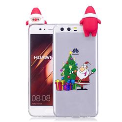 Christmas Spree Soft 3D Climbing Doll Soft Case for Huawei P10