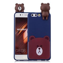 Cute Bear Soft 3D Climbing Doll Soft Case for Huawei P10