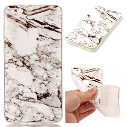 White Soft TPU Marble Pattern Case for Huawei P10 Lite