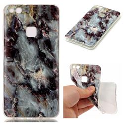 Rock Blue Soft TPU Marble Pattern Case for Huawei P10 Lite