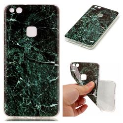 Dark Green Soft TPU Marble Pattern Case for Huawei P10 Lite
