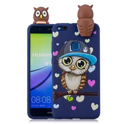 Bad Owl Soft 3D Climbing Doll Soft Case for Huawei P10 Lite P10Lite