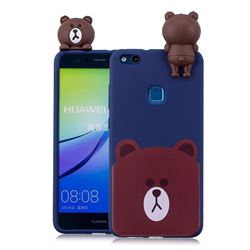 Cute Bear Soft 3D Climbing Doll Soft Case for Huawei P10 Lite P10Lite